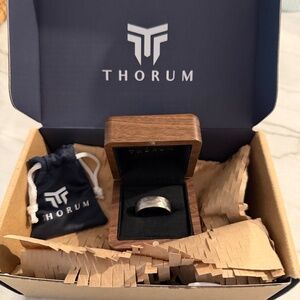 Thorum Brand, Men's Wedding Ring, Size 11, "the Hercules", Brand New